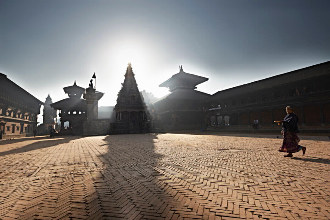 Town square, Baktapur, Nepal